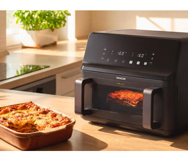 Sencor Air Fryer SFR 9660BK z koszem ceramicznym 9l - 1571336 - zdjęcie 10